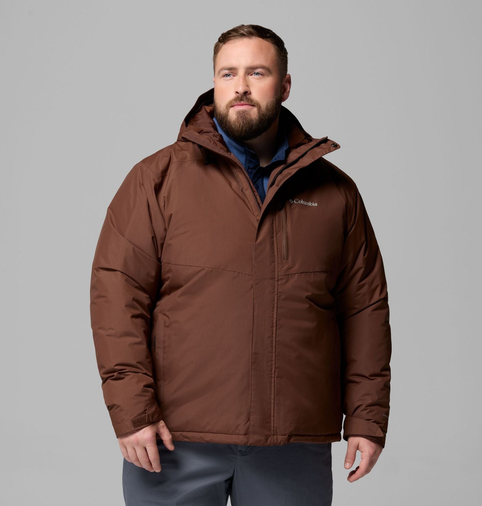 Columbia Men's Cascadian Peaks™ Insulated Jacket - Big - Tobacco