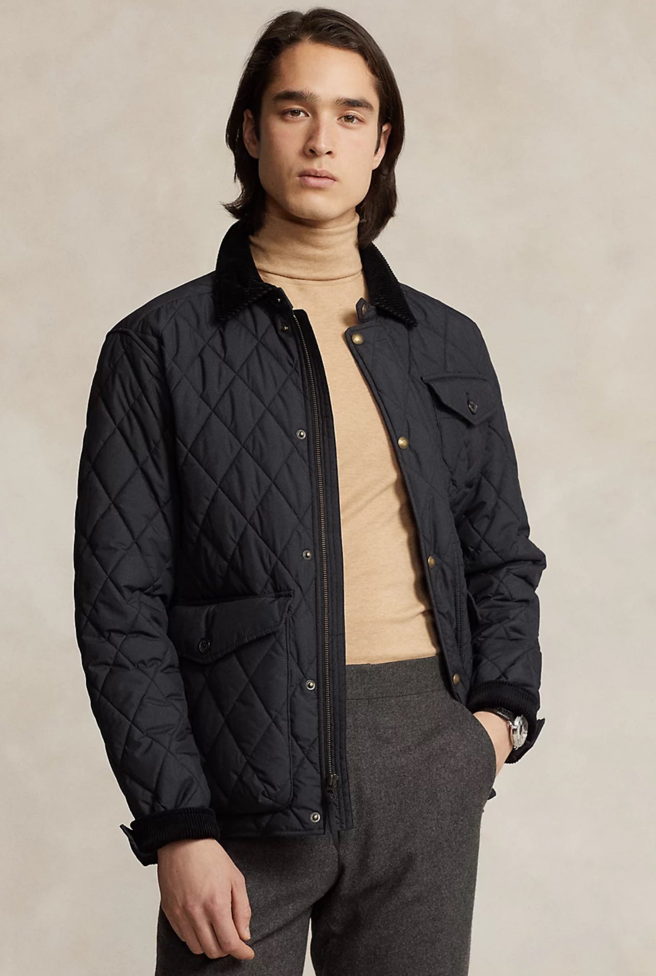 Ralph lauren mens quilted jackets hotsell