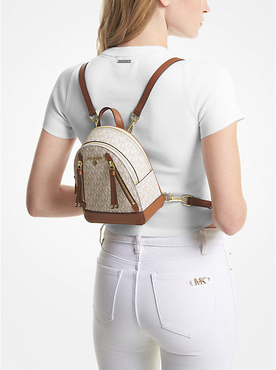 Michael Kors Brooklyn Extra-Small Logo Backpack