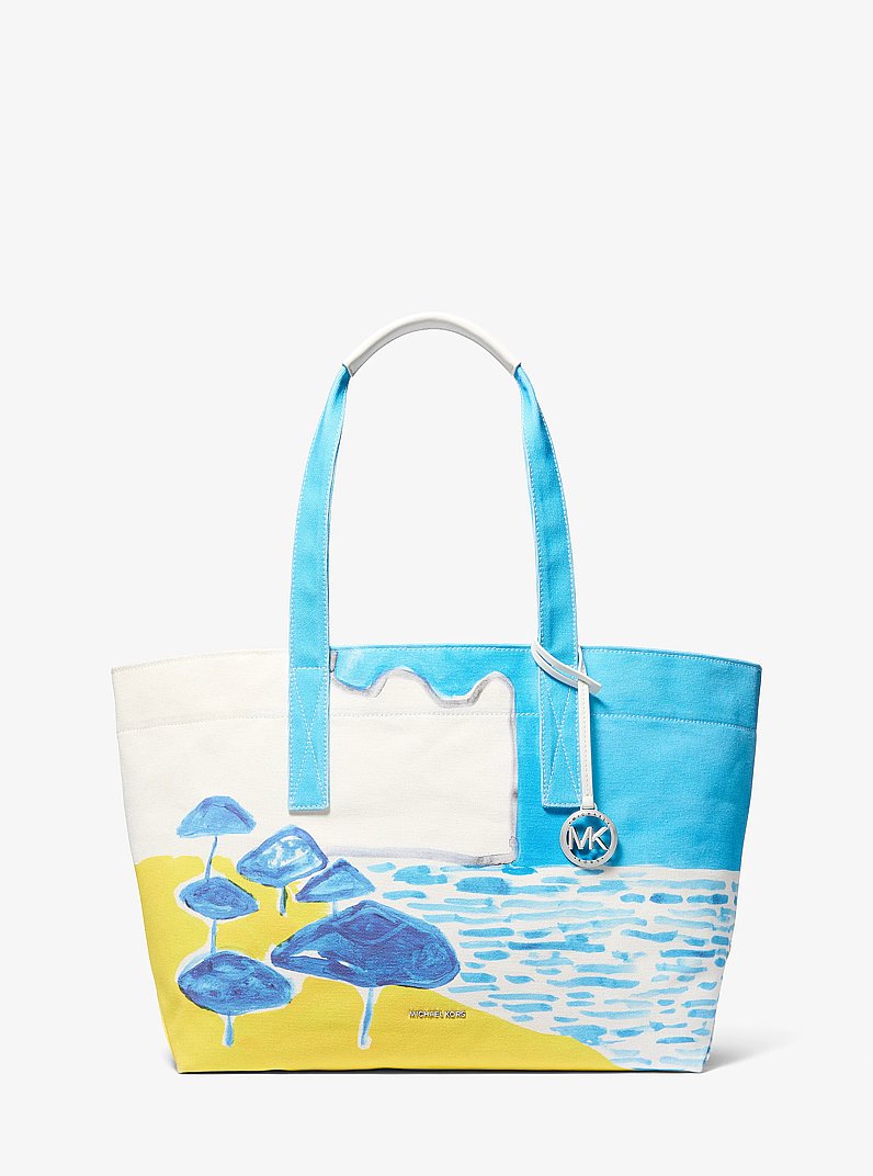 Michael Kors Michael Kors X Christina Zimpel Large Cotton Canvas