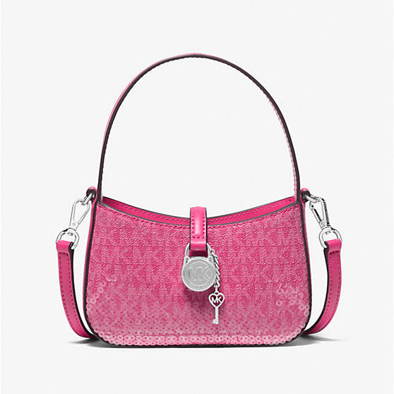 Michael Kors Lyra Extra-Small Signature Logo Crossbody Bag