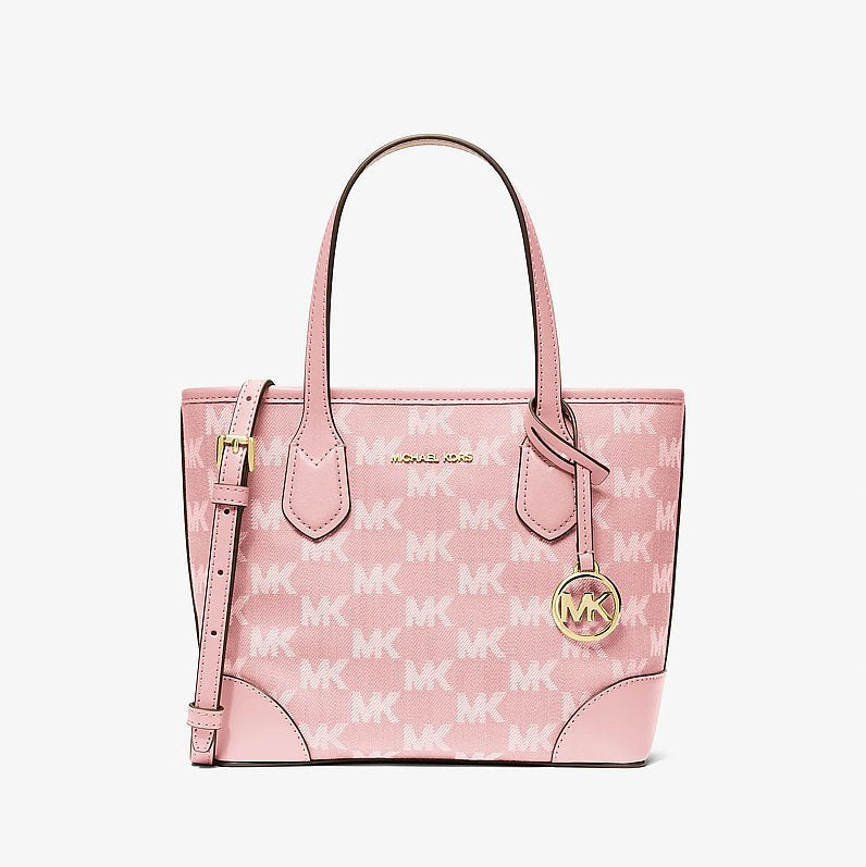 Michael Kors Eva Extra-Small Logo Jacquard Convertible Tote Bag
