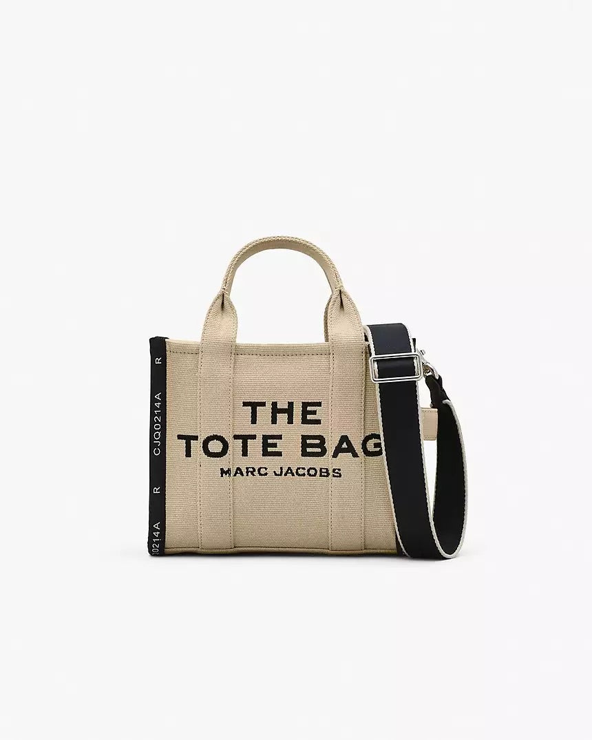 MARC JACOBS THE JACQUARD ショルダーバッグ　美品 Marc Jacobs The Jacquard Small Tote Bag - Warm Sand - HEMEN