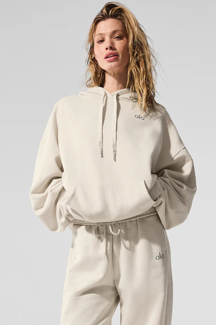 Alo Yoga Women's Accolade Hoodie - Bone – Kanadadan Kapına