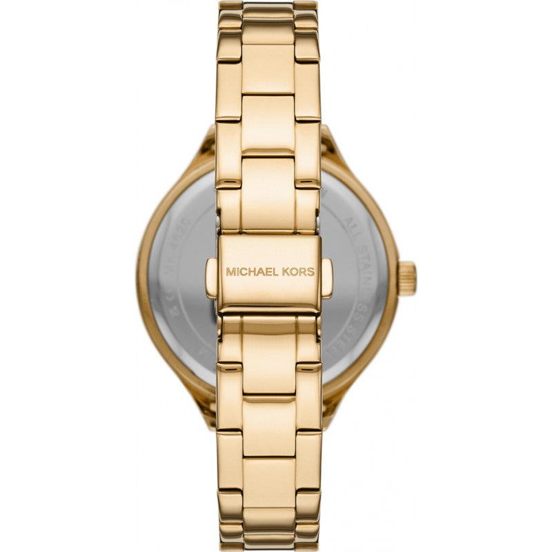 Michael Kors Ladies Slim Runway Watch and Bracelet Gift Set MK1046