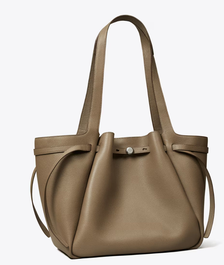 ha.toriカーキベージュ2 TORY BURCH ROMY TOTE - WILD MUSHROOM – Kanadadan Kapına