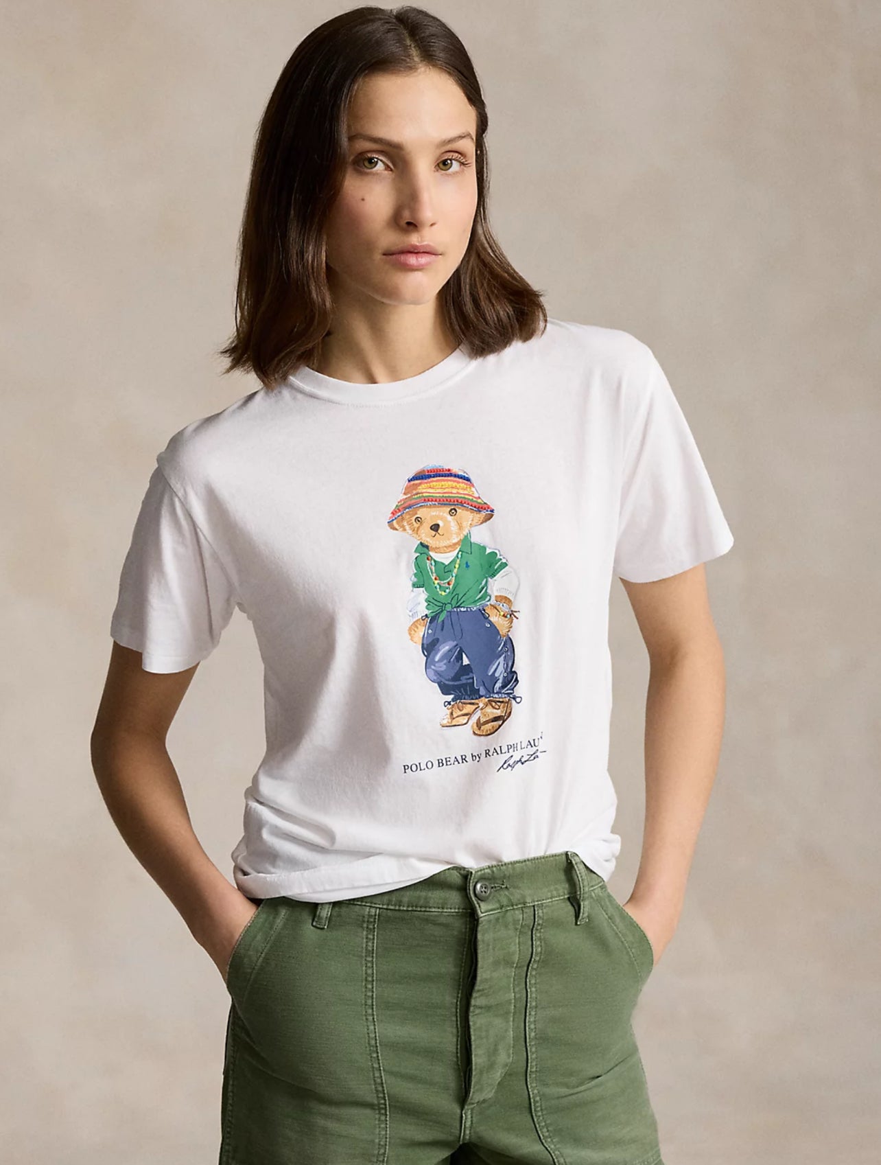 Ralph Lauren Polo Bear Cotton Jersey Tee