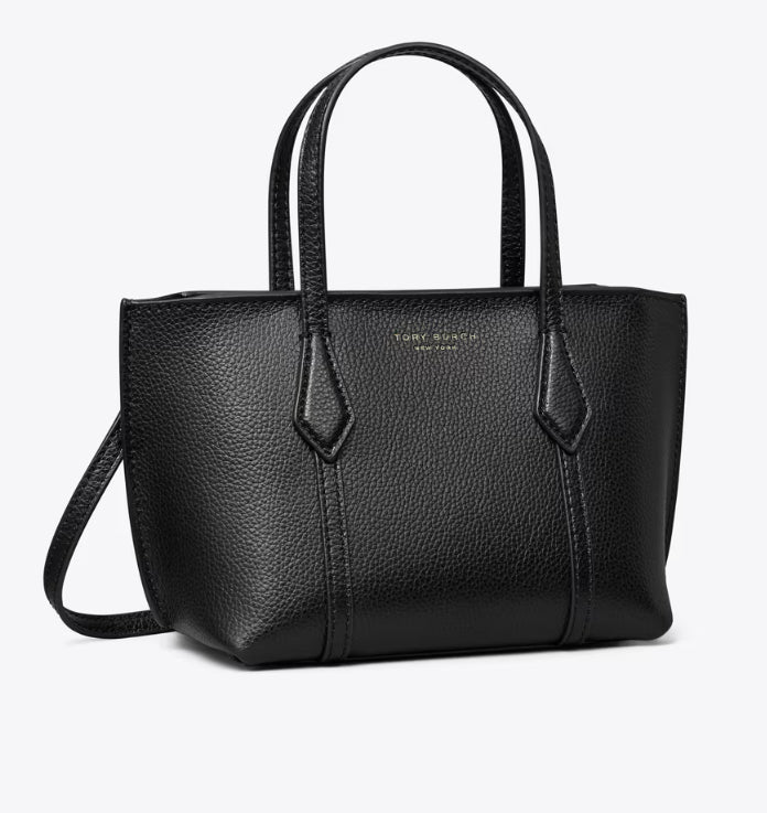 Ch!iii Peringer Toteブラック TORY BURCH MINI PERRY TOTE BAG - BLACK – Kanadadan Kapına