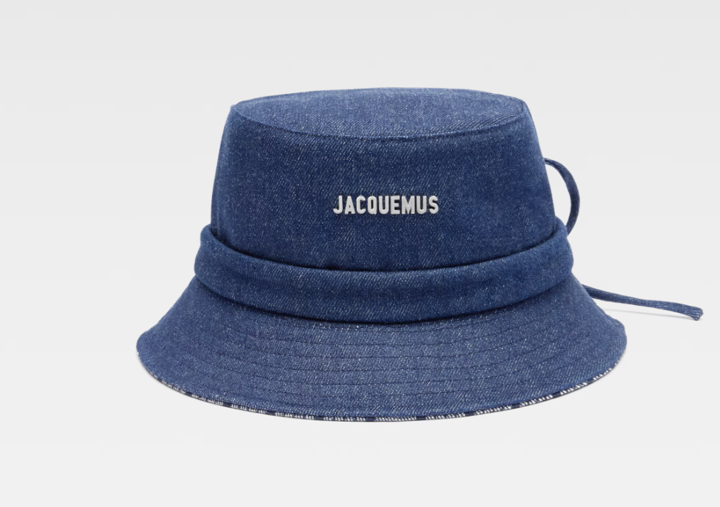 jacquemus ハット JACQUEMUS Unisex The Gadjo Bucket Hat- Navy – Kanadadan Kapına