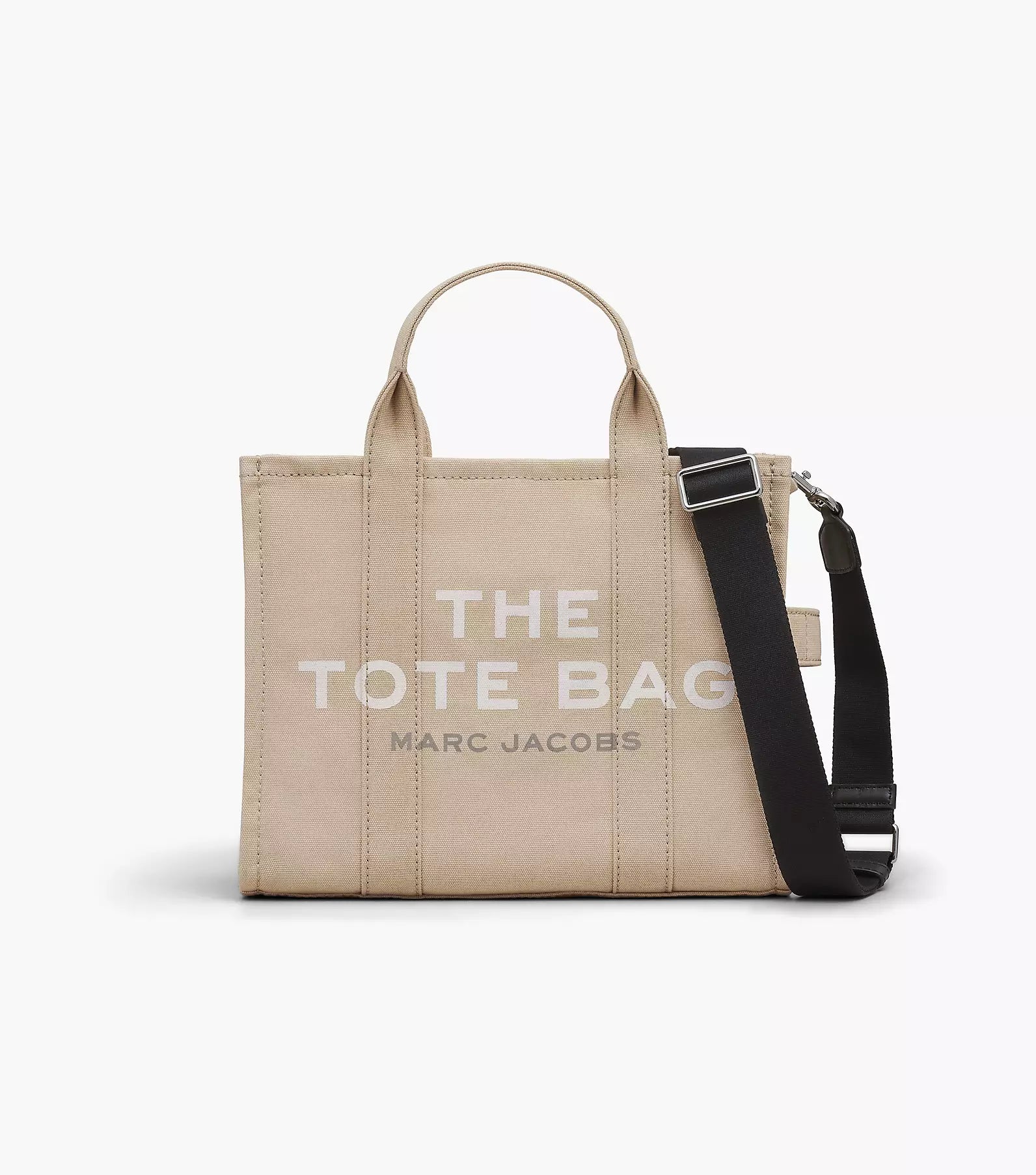 Marc Jacobs The Medium Canvas Tote Beige Bag - HEMEN TESLİMDE