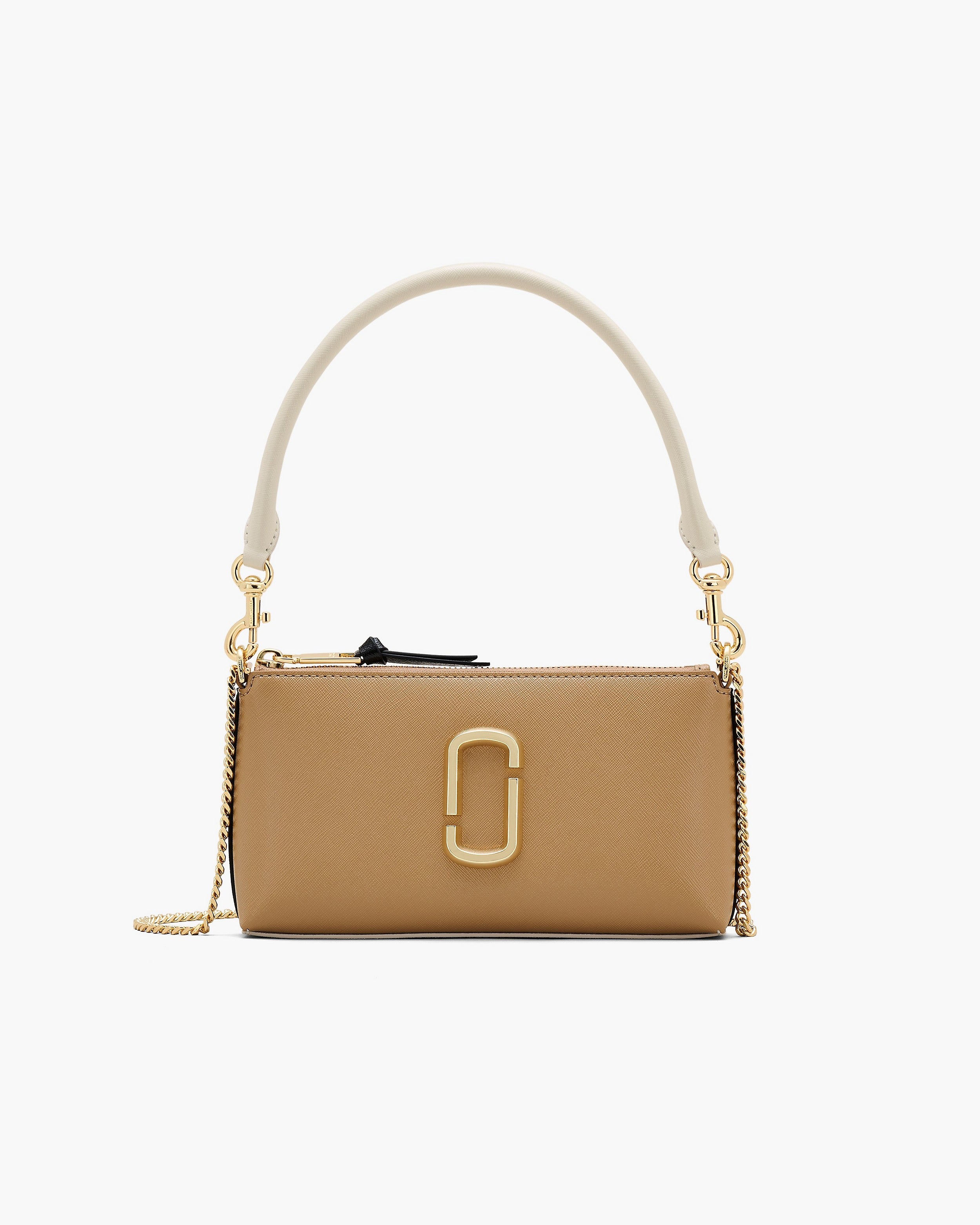 Marc Jacobs The Snapshot Convertible Shoulder Bag - Camel Multi