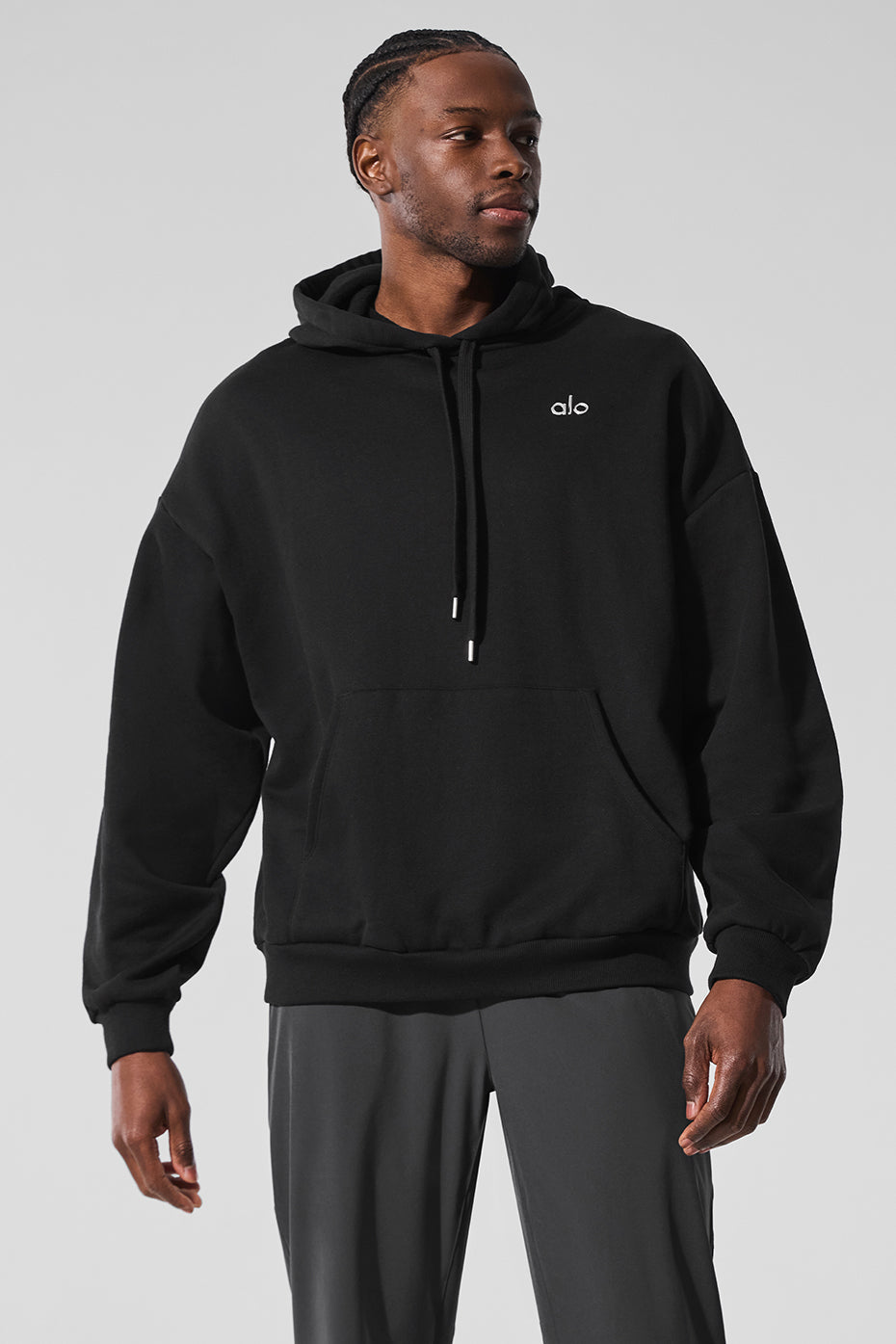 Alo Yoga Men's Accolade Hoodie - Black – Kanadadan Kapına