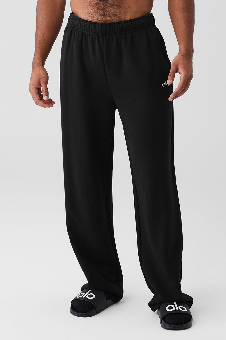 Alo Yoga Men's Accolade Straight Leg Sweatpant - Black – Kanadadan