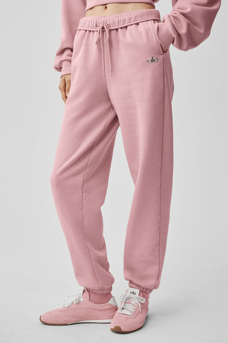 alo ヨガパンツ XS ピンク Alo Yoga Accolade Sweatpant - Vintage Pink – Kanadadan Kapına