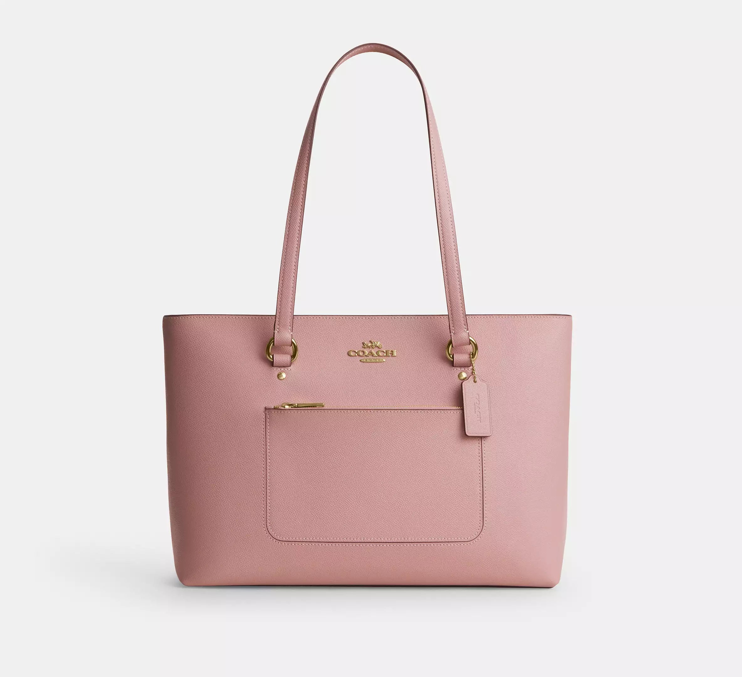 Coach Station Tote Bag - Gold/Carnation – Kanadadan Kapına