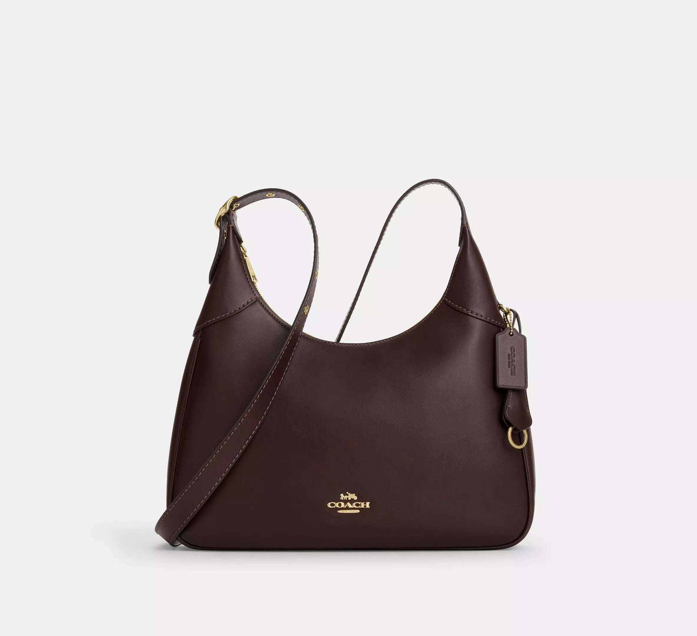 Coach Ella Shoulder Bag - Gold/Espresso – Kanadadan Kapına
