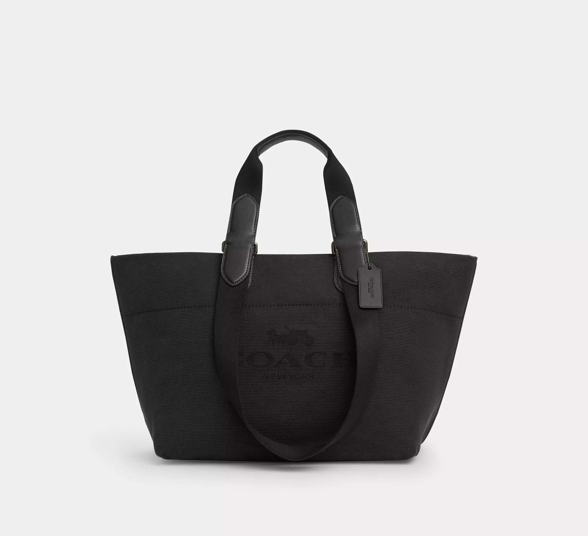 Coach Small Tour Tote Bag - Gunmetal/Black Multi – Kanadadan Kapına