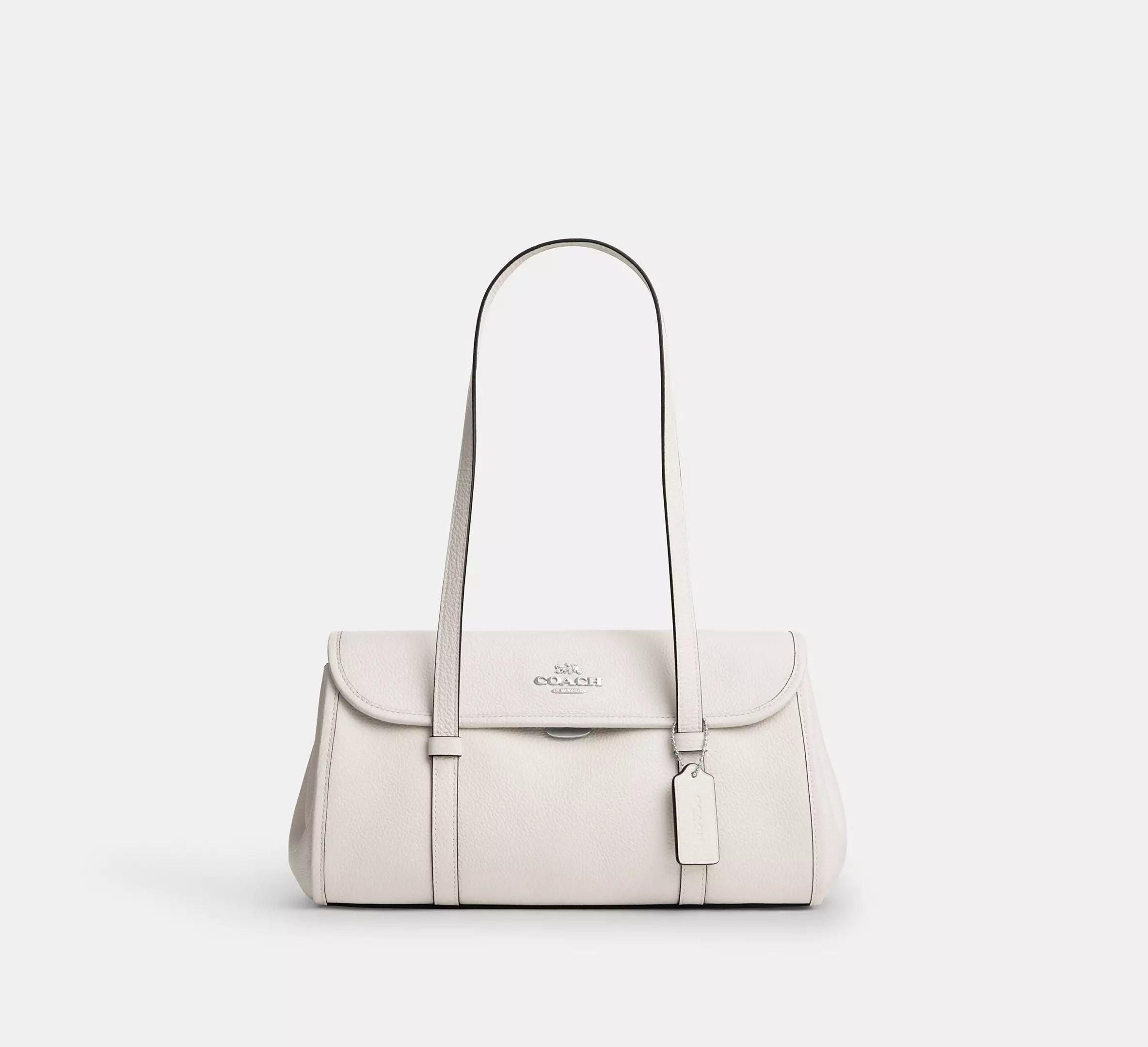 Coach Bridget Flap Shoulder Bag - Silver – Kanadadan Kapına