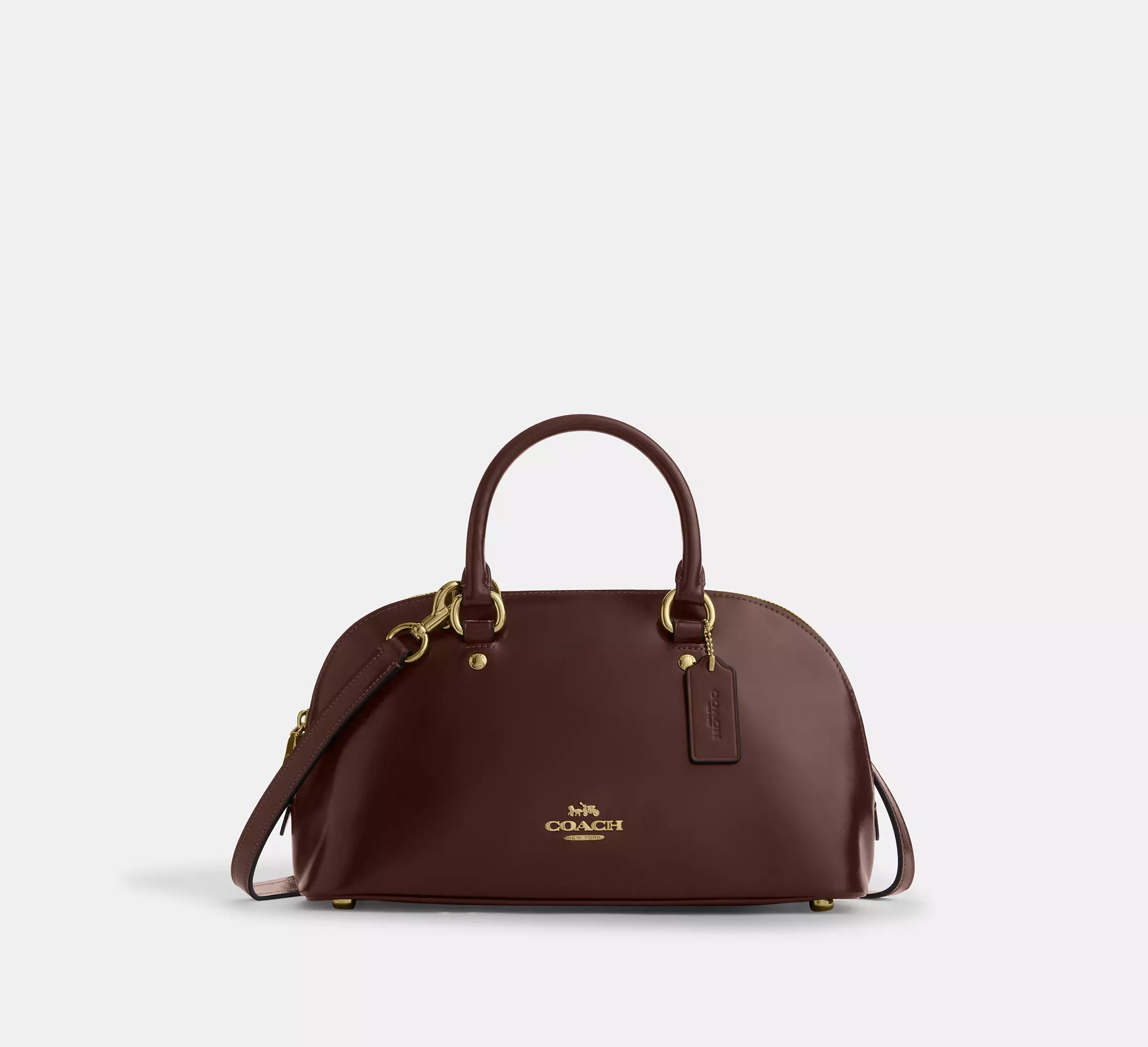 Coach Lara Satchel Bag - Gold/Maple – Kanadadan Kapına Coach Lara Satchel Bag - Gold/Maple – Kanadadan Kapına