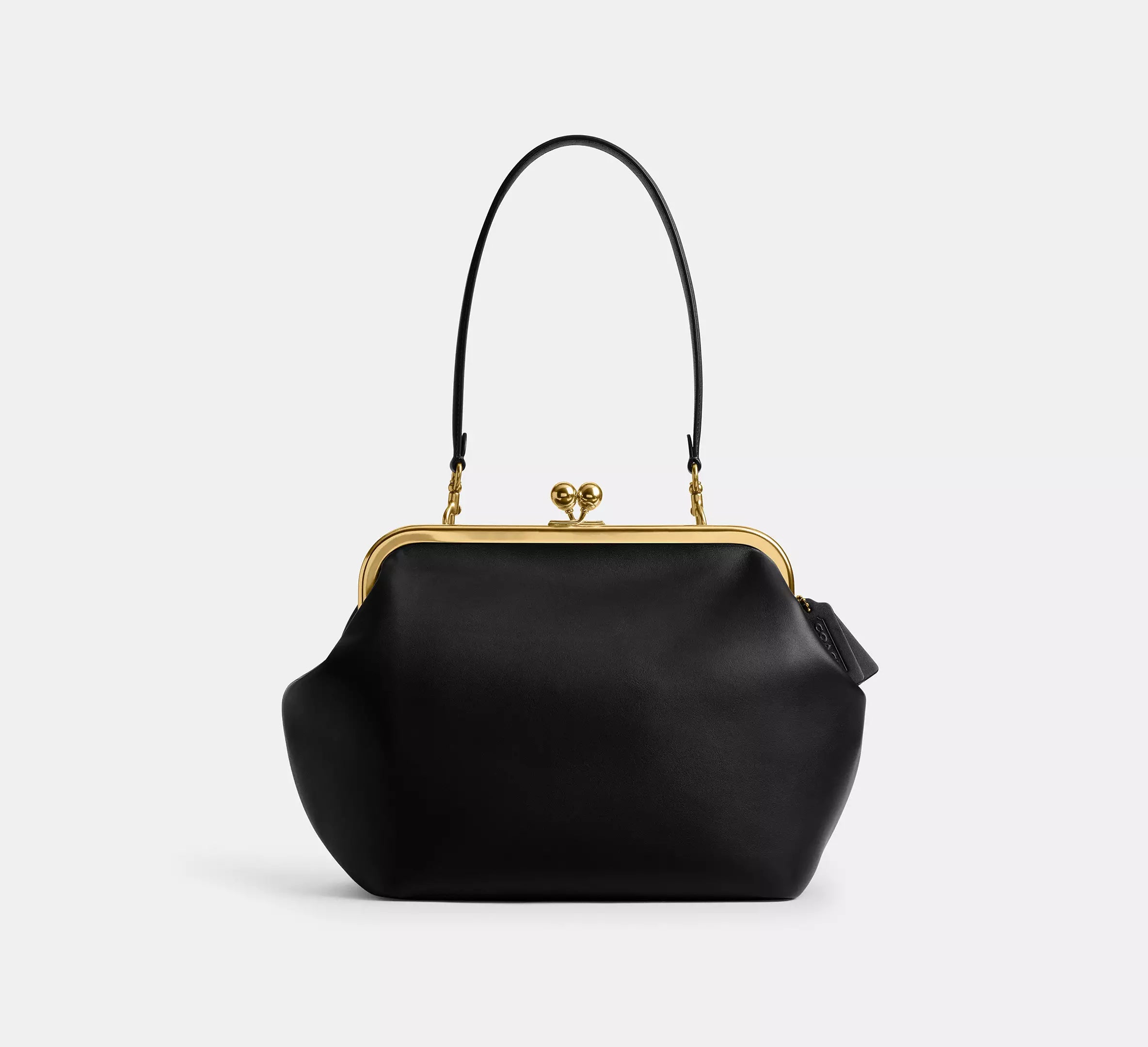 Coach Kisslock Frame Bag 27 SEZON - Brass/Black – Kanadadan Kapına