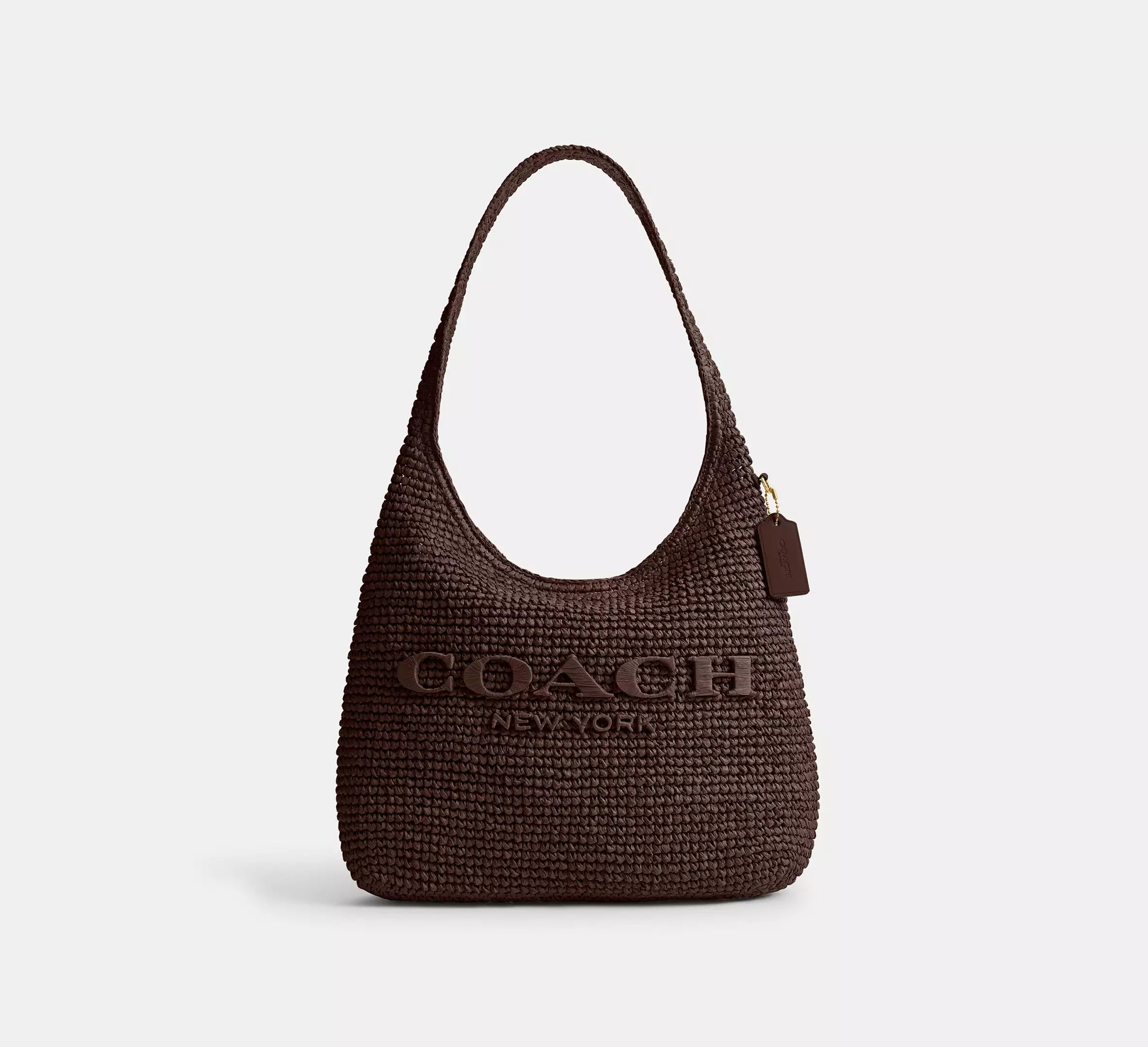 Coach Brooklyn Shoulder Bag 34 - straw/Brass/Maple – Kanadadan Kapına