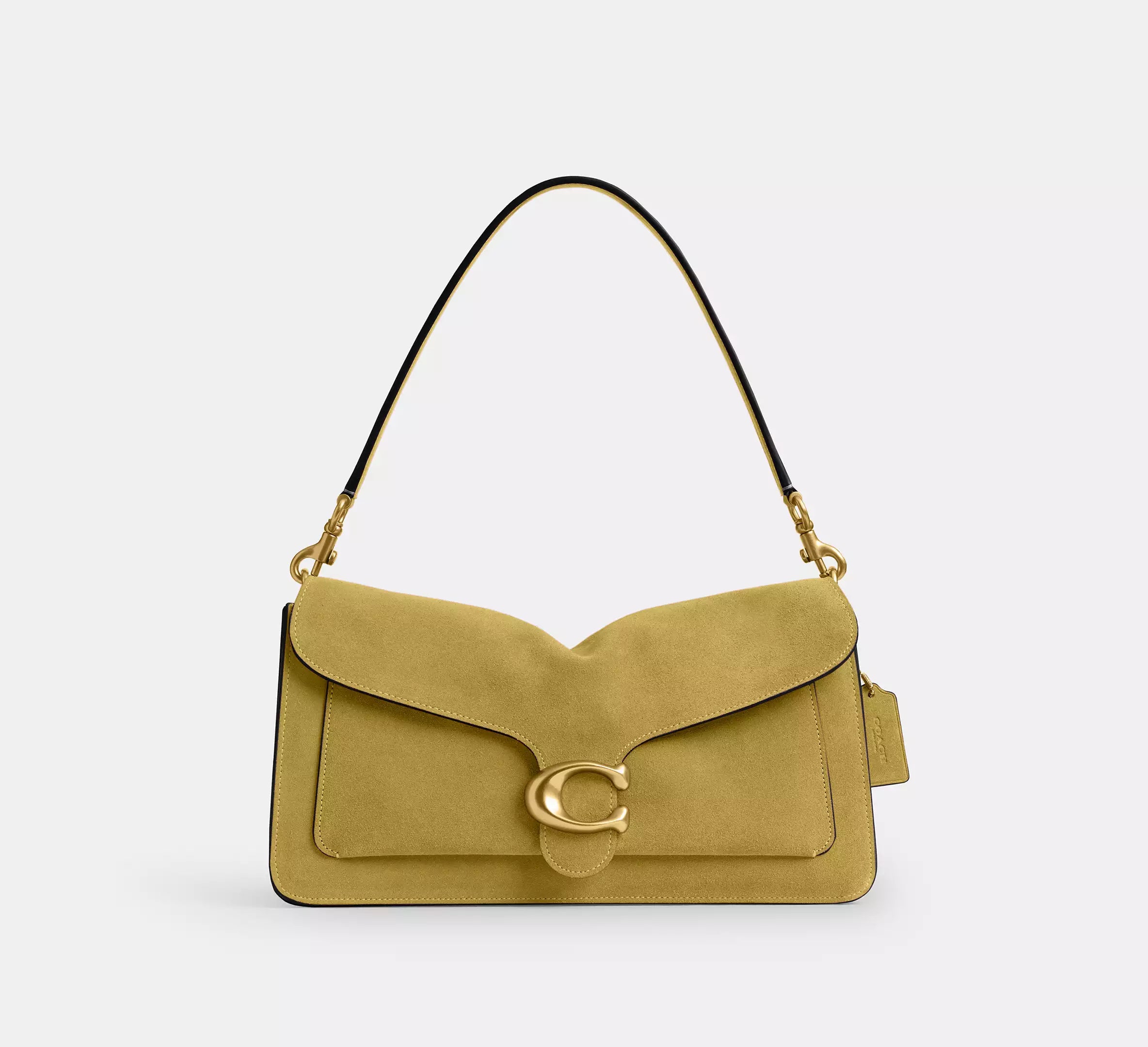 Coach Tabby Shoulder Bag 36 - Brass/Light Citron – Kanadadan Kapına