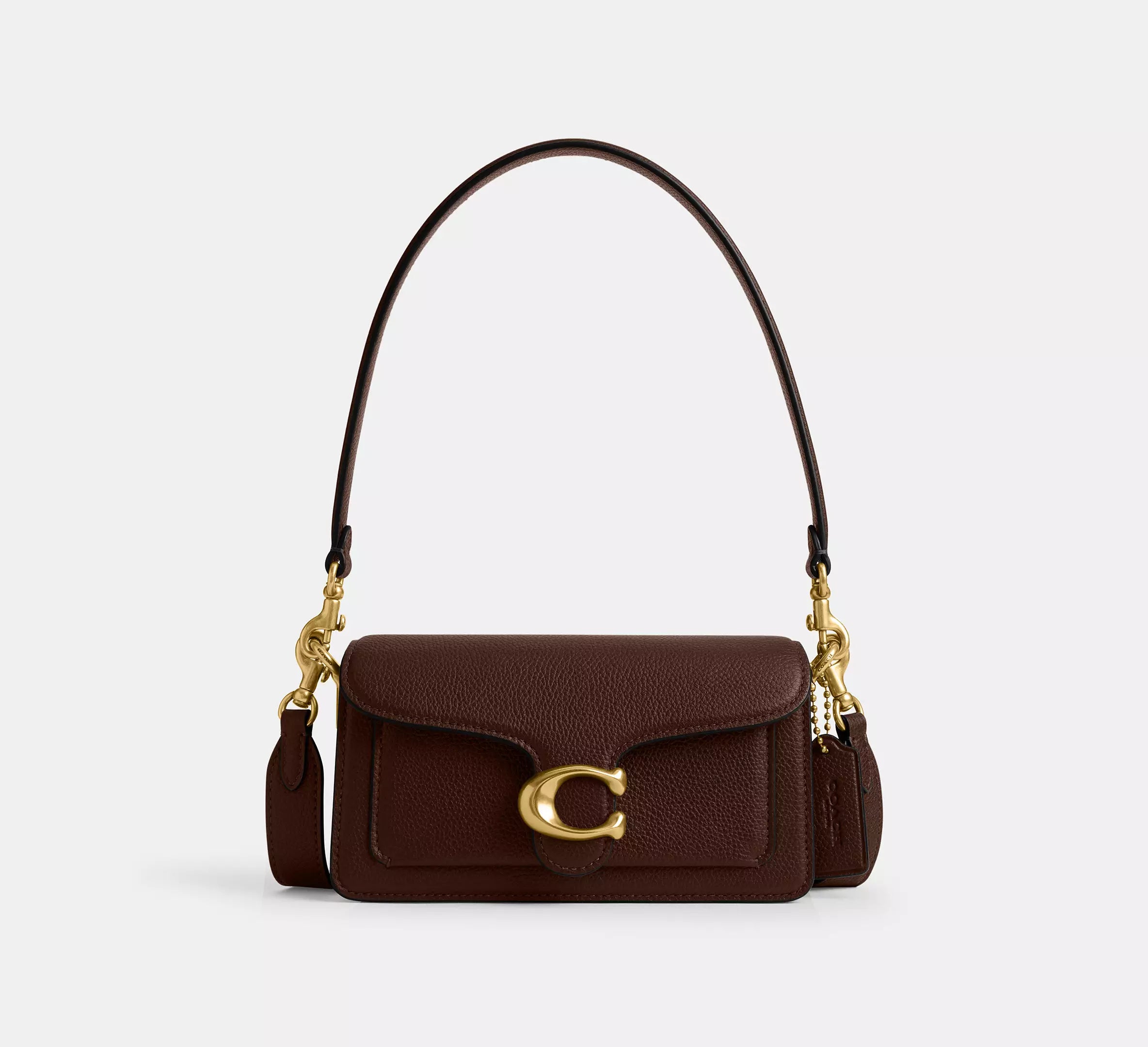 Coach Tabby Shoulder Bag 20 - Brass/Maple - Hemen Teslimde