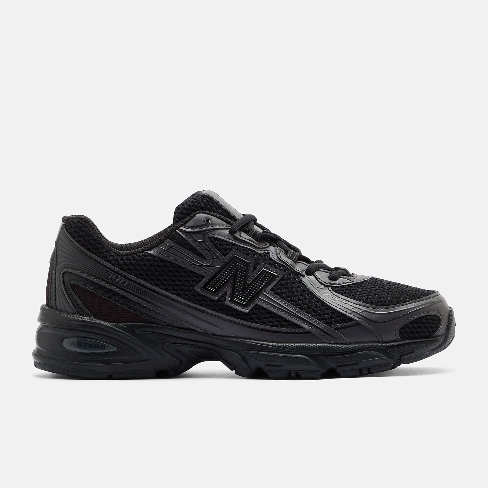 New Balance Unisex 740 - Black with Black Cement - U740BO2