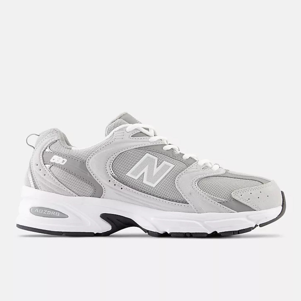 New Balance 530 Raincloud with Shadow Grey and Silver Metallic MR530CK