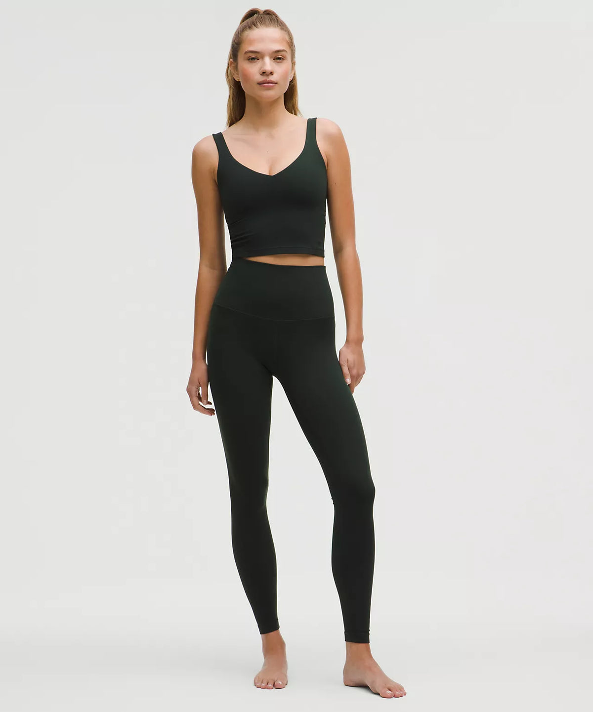 Lululemon Align Tank Top Light Support, A/B   -  Rainforest Green