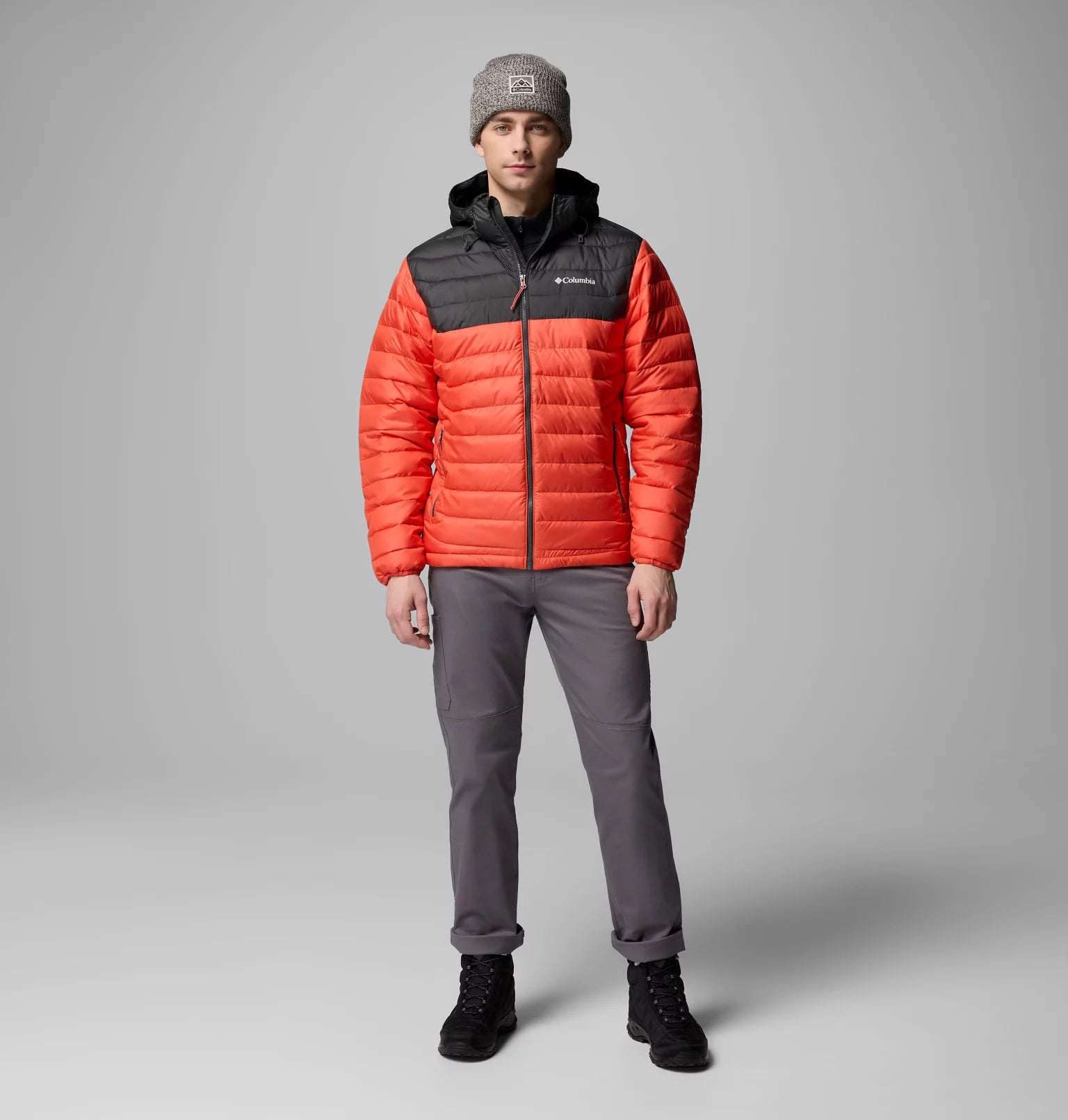 Columbia Men's Powder Lite™ II Hooded Jacket - Zing, Shark