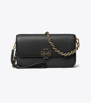 Tory Burch Britten Chain Wallet With Wristlet - Black