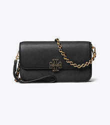 Tory Burch Britten Chain Wallet With Wristlet - Black