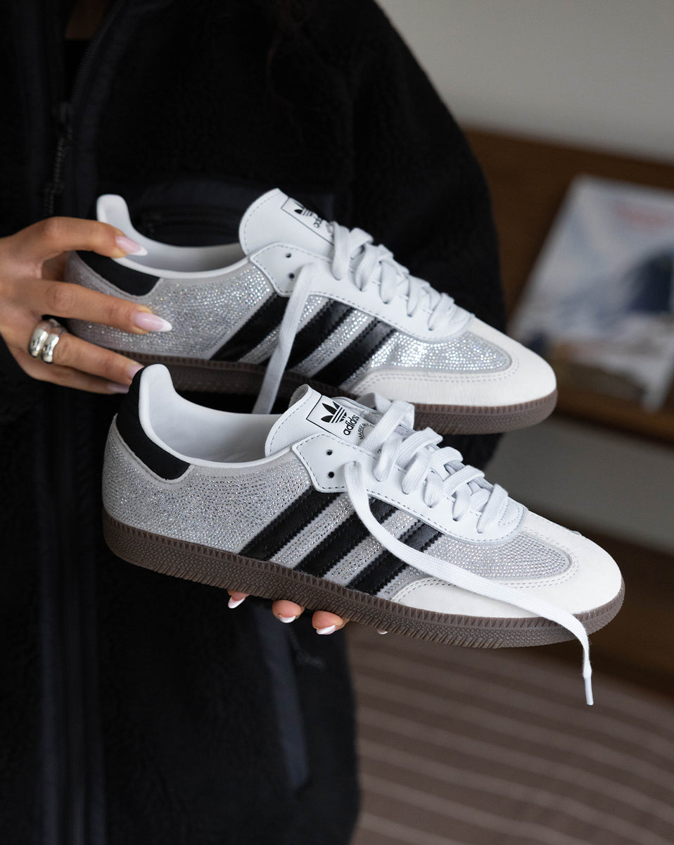 Adidas Samba OG Crystal White/Core White/Silver Metallic