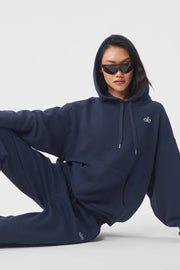 Alo Yoga Women's Accolade Hoodie - Navy