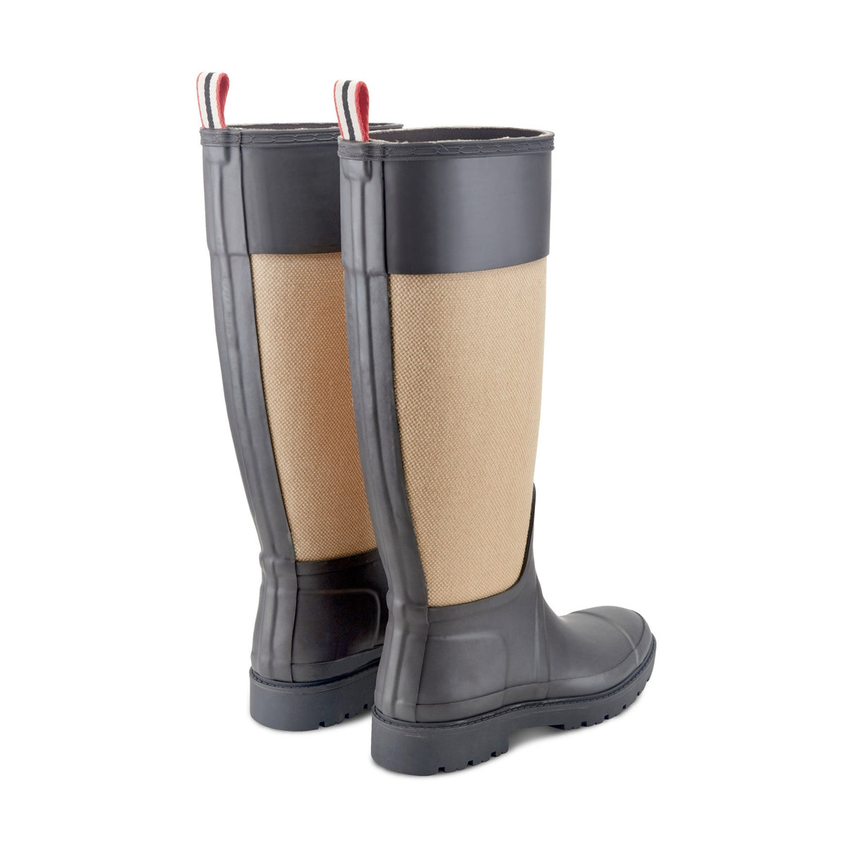 Hunter Women's Nissa Waterproof Tall Riding Boots-Medium Brown/Natural