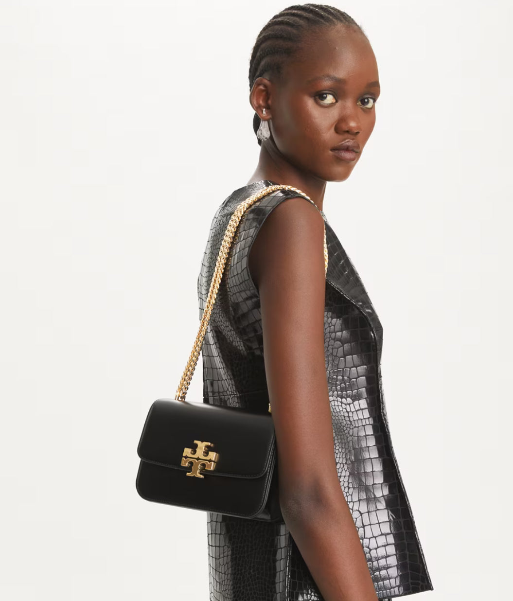 Tory Burch Small Eleanor Bag-Black