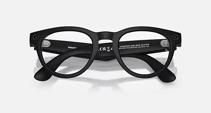 RAY-BAN META HEADLINER - GEN 2  -  Matte Black  -  Clear