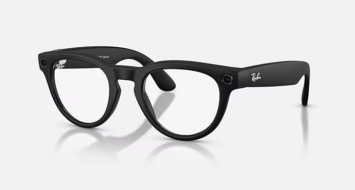 RAY-BAN META HEADLINER - GEN 2  -  Matte Black  -  Clear