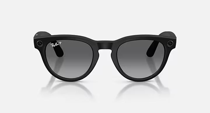 RAY-BAN META HEADLINER - GEN 2  -  Matte Black  -  Polarized Gradient Graphite