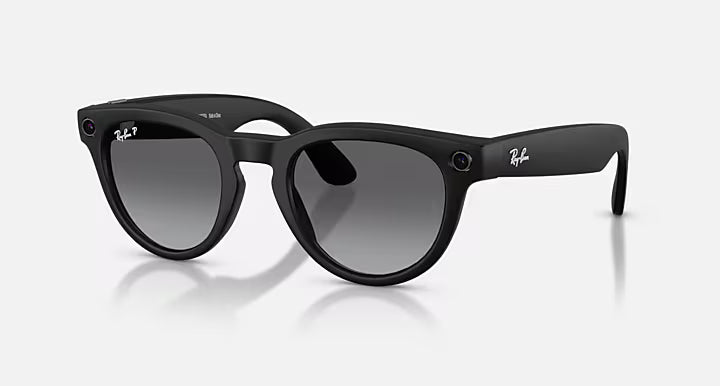 RAY-BAN META HEADLINER - GEN 2  -  Matte Black  -  Polarized Gradient Graphite