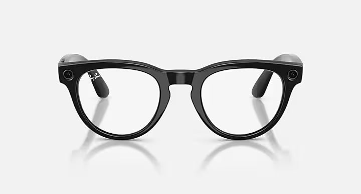 RAY-BAN META HEADLINER - GEN 2  -  Shiny Black  -  Graphite Green Transitions