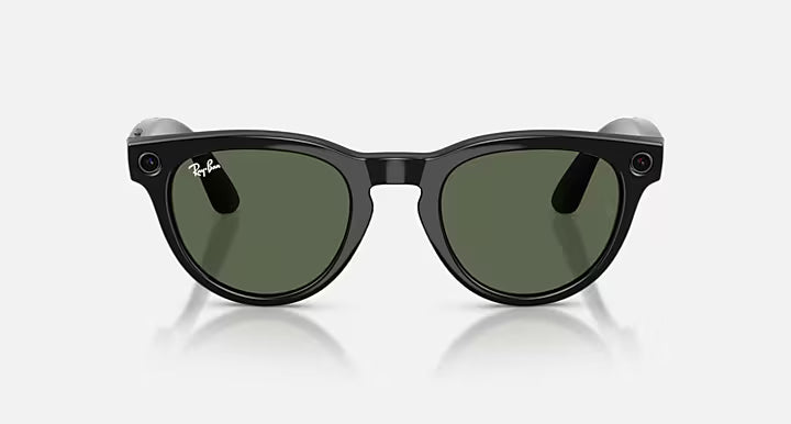 RAY-BAN META HEADLINER - GEN 2  -  Shiny Black  -  G-15 Green