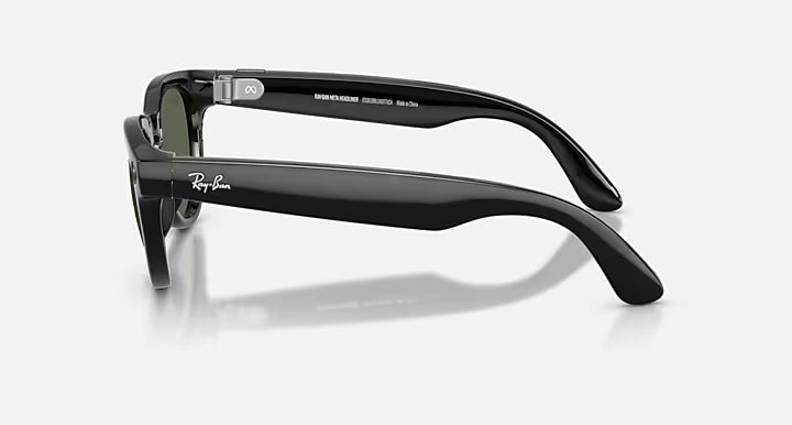 RAY-BAN META HEADLINER - GEN 2  -  Shiny Black  -  G-15 Green