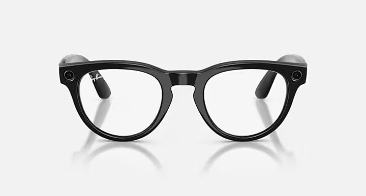 RAY-BAN META HEADLINER - GEN 2  -  Shiny Black  -  Clear/Sapphire Transitions