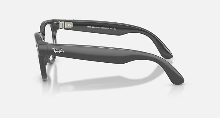 RAY-BAN META HEADLINER - GEN 2  -  Shiny Asteroid Grey  -  Clear/Emerald Transitions
