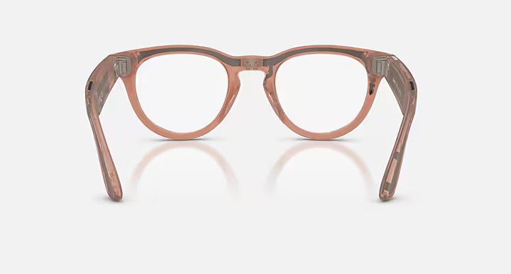 RAY-BAN META HEADLINER - GEN 2  -  Matte Peach  -  Clear/Grey Transitions