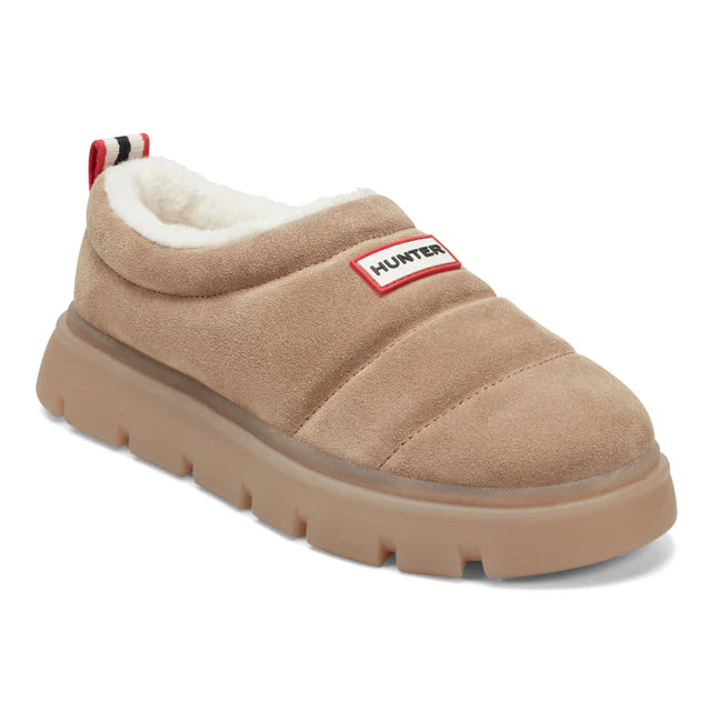 Hunter Women's Madison Insulated Water Resistant Mules - Medium Natural