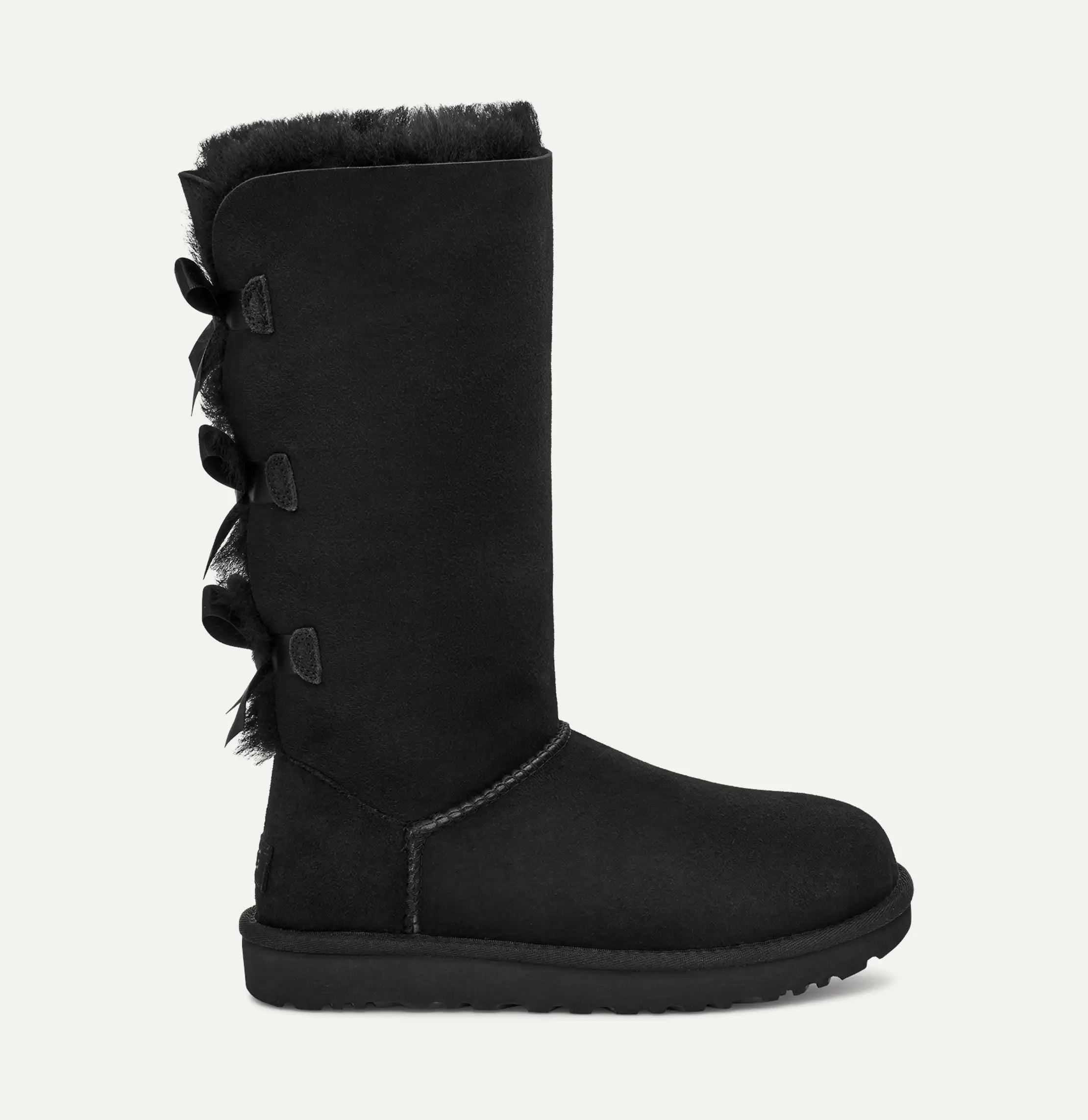 Ugg Women's Bailey Bow Tall II Boot-Black