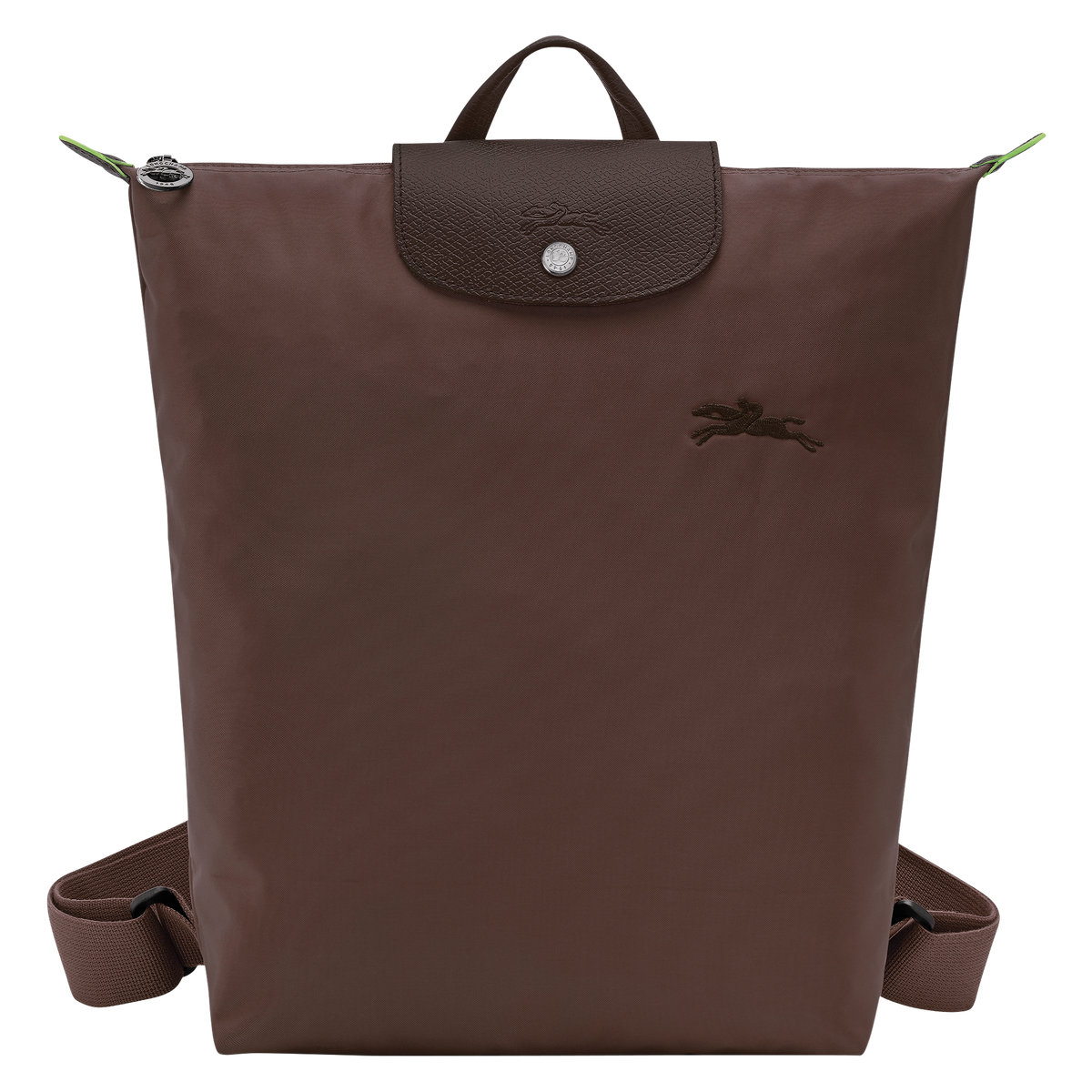 Longchamp Le Pliage Green M Backpack-Mocha